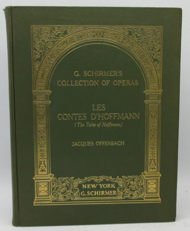 Les Contes D'Hoffmann (The Tales of Hoffmann) Vocal Score in French and English