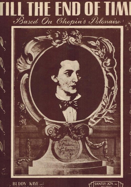 Till The End Of Time ( Based On Chopin's Polonaise ) - Vintage Sheet Music