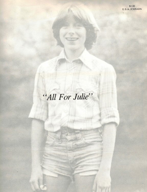 All for Julie - Piano Sheet Music