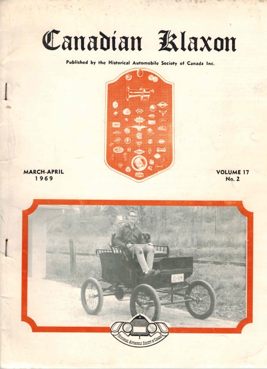 Canadian Klaxon Magazine March April 1969 Volume 17 No 2