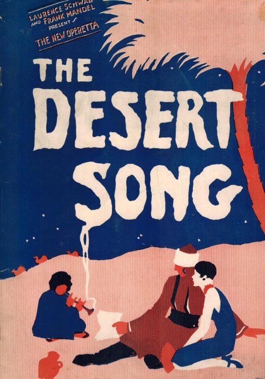 The Desert Song - Original Playbill Book 1926