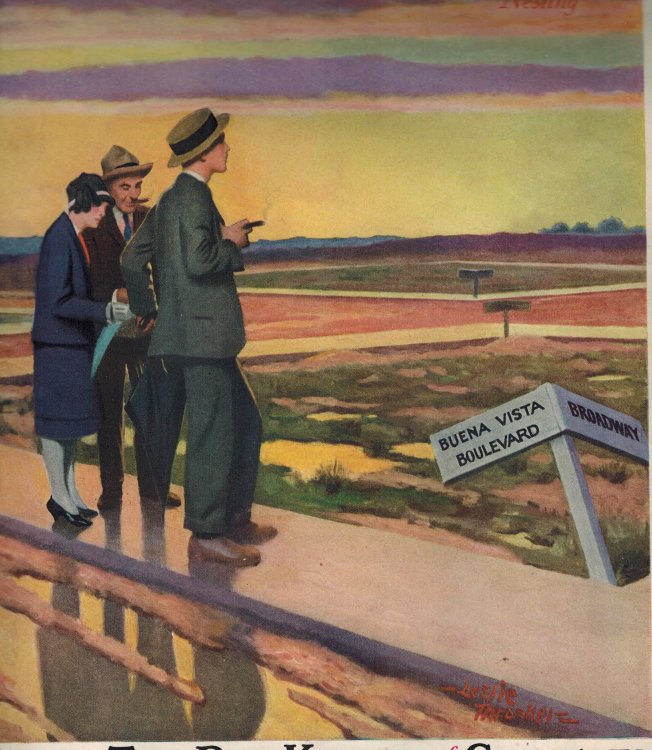 Leslie Thrasher 1927 Print 