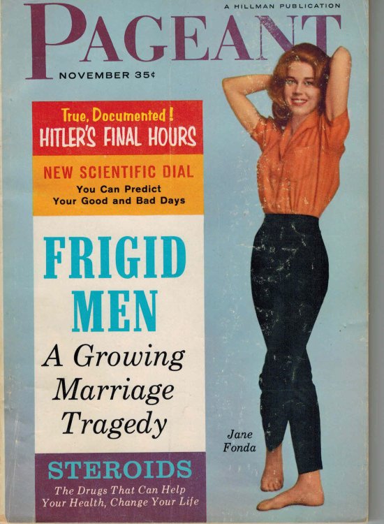 Pageant Magazine November 1960 Vol 16 No 5 Jane Fonda Cover