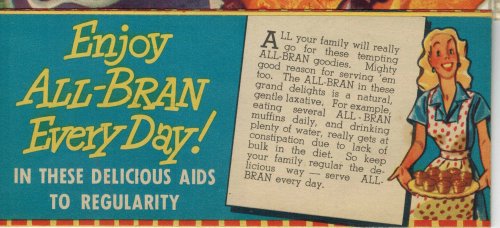 Enjoy All Bran Every Dayin These Delicious Aids to Regularity - Recipe Brochure
