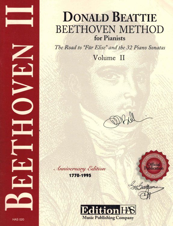 Donald Beattie Beethoven Method for Pianists Volume II - HAS020