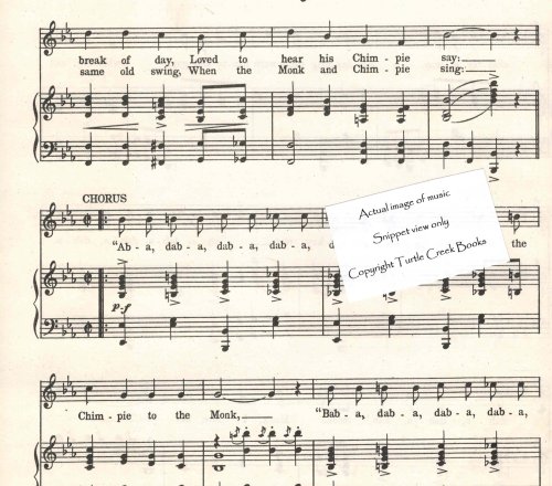 The Aba Daba Honeymoon - Sheet Music