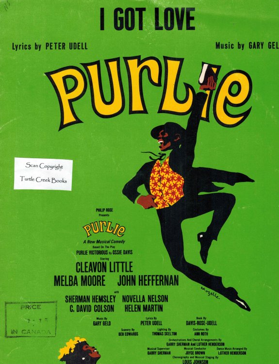 I Got Love - Sheet Music from the Musical Purlie