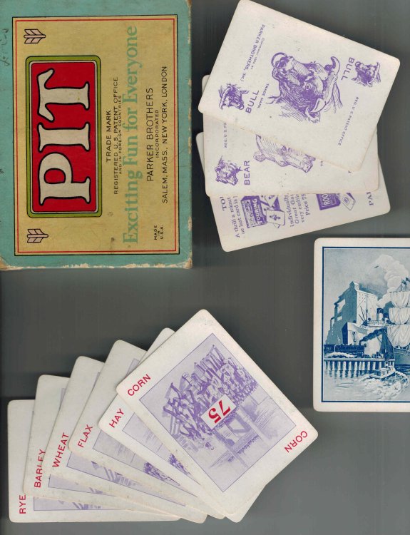 Pit Game - Bull and Bear Edition 1919