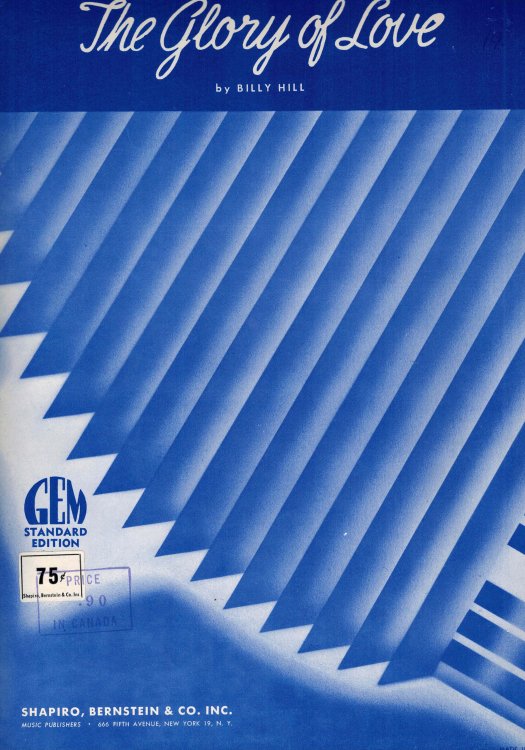 Image for The Glory of love - Sheet Music The Glory of love - Sheet Music