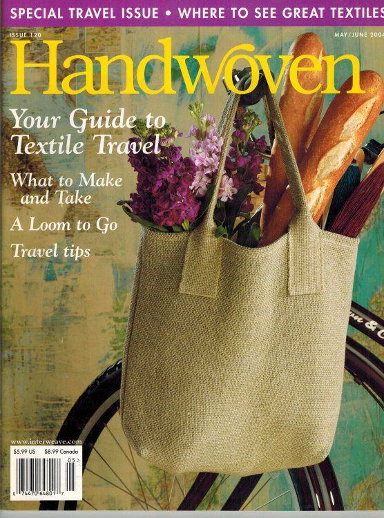 Image for Handwoven Magazine May June 2004 Handwoven Magazine May June 2004