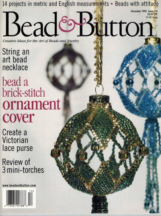 Bead & Button Magazine December 1999 Issue 34