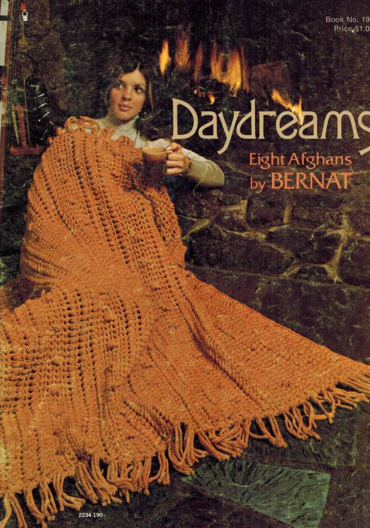 Daydreams : Eight Afghans By Bernat Book No 190
