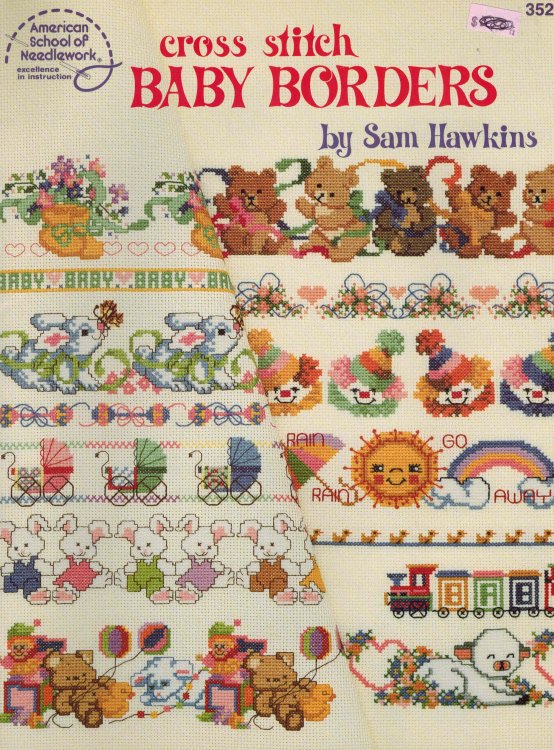 Cross Stitch Baby Borders