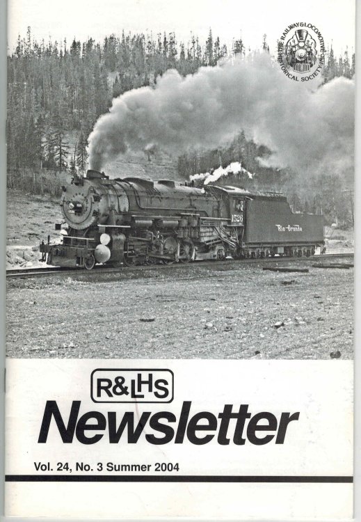 R&LHS Newsletter Vol 24 No 3 Summer 2004 - Historical Railway & Locomotive Society