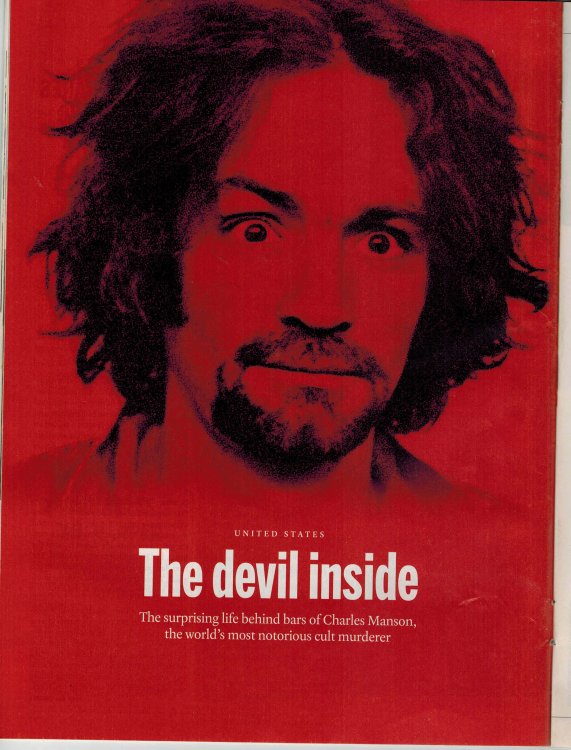 The Devil Inside : The Surprising Life Behind Bars of Charles Manson - ARTICLE NOT A BOOK