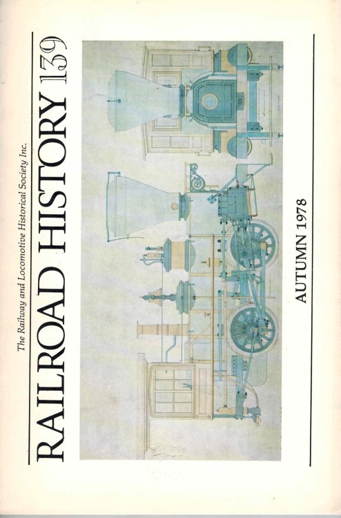 Railroad History No. 139 Autumn 1978
