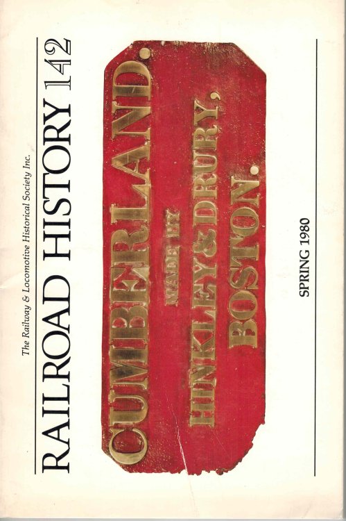 Railroad History No. 142 Spring 1980