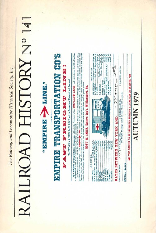 Railroad History No. 141 Autumn 1979