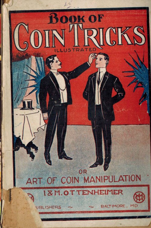 New Book of Coin Tricks Illustrated or Art of Coin Manupulation