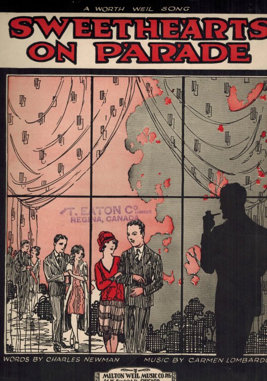 Sweethearts on Parade - Vintage Sheet Music
