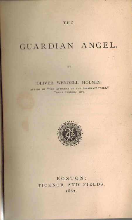 The Guardian Angel - AUTOGRAPHED COPY