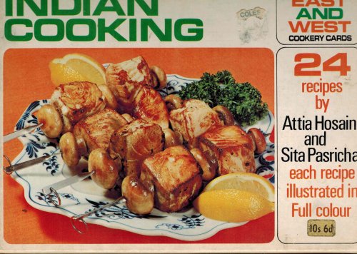 Indian Cooking East and West Cookery Cards - 24 Recipes