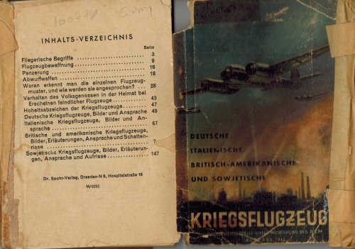 Deutsche, italienische, britisch-amerikanische und sowjetische Kriegsflugzeuge