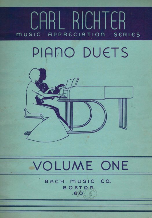 Carl Richter Piano Duets Volume One Music Appreciation Series