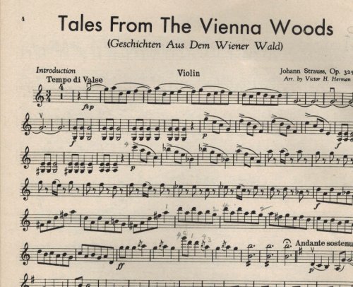 Violin Collection - On the Beautiful Blue Danube - Tales from the Vienna Woods - Roses from the South - Wine Women and Song - Vienna Life - Voices of Spring - Artist's Life