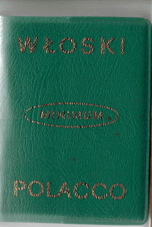 Dizionario Minimum Italian Polacco e Polacco Italiano - Slownik Wlosko Polski I Polski Wlosko