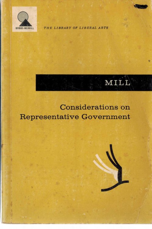 Image for Considerations on Representative Government Considerations on Representative Government