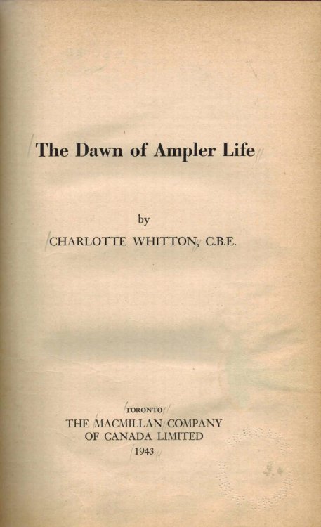 Image for The Dawn of Ampler Life : Some Aids to Social Security The Dawn of Ampler Life : Some Aids to Social Security