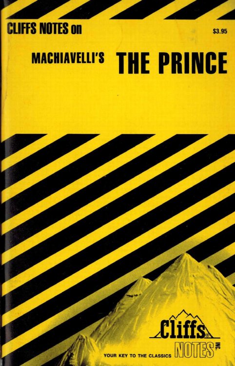 Machiavelli's The Prince (Cliffs Notes)