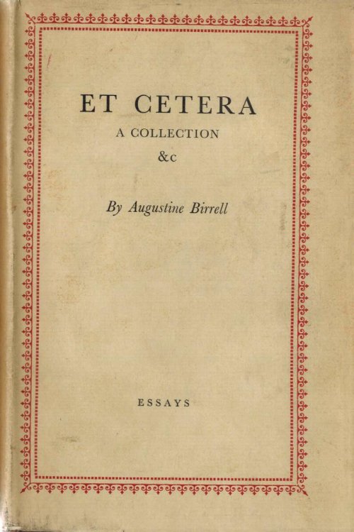 Et Cetera Collection - Essays