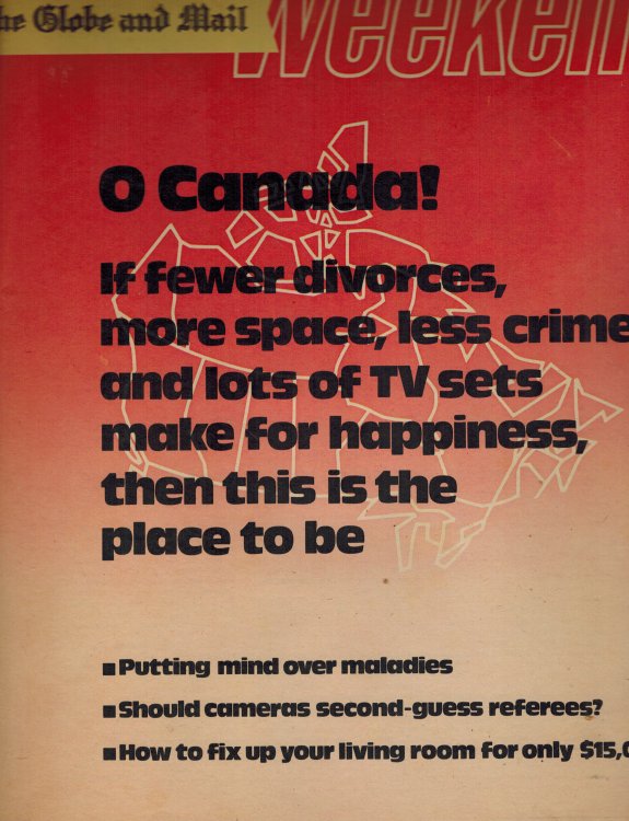 The Globe and Mail Weekend Magazine Volume 23 no. 5, February 3, 1973