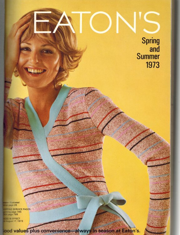 T. Eaton Co. - Eaton's Spring and Summer 1973 Mail Order Catalogue Catalog