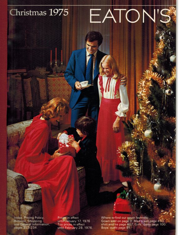 T. Eaton Co. - Eaton's Christmas 1975 Mail Order Catalogue Catalog