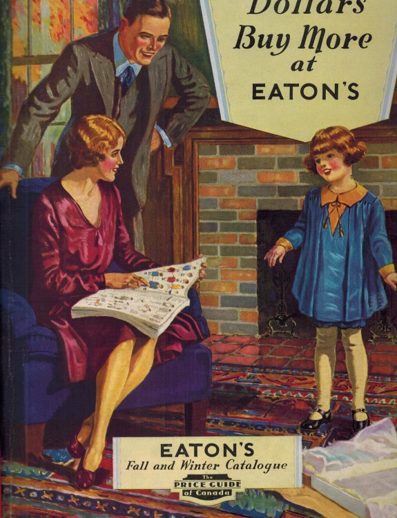 T. Eaton Co. - Eaton's Fall and Spring and Summer 1934 1935 Mid Winter Sale Mail Order Catalogue Catalog