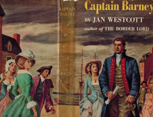 Captain Barney - DUST JACKET ONLY - NO BOOK