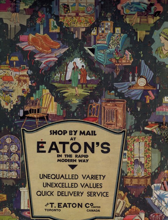 T. Eaton Co. - Eaton's 1929 Mail Order Catalogue Catalog