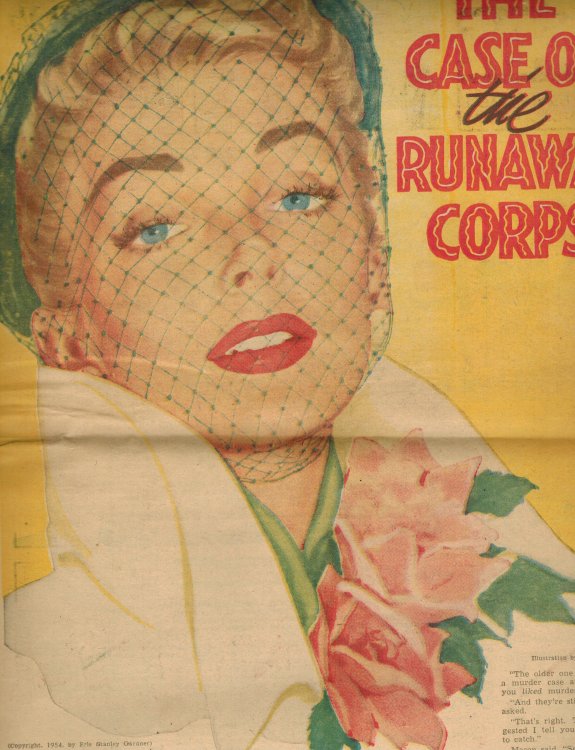 Image for The Case of the Runaway Corpse - Star Weekly Complete Novel The Case of the Runaway Corpse - Star Weekly Complete Novel