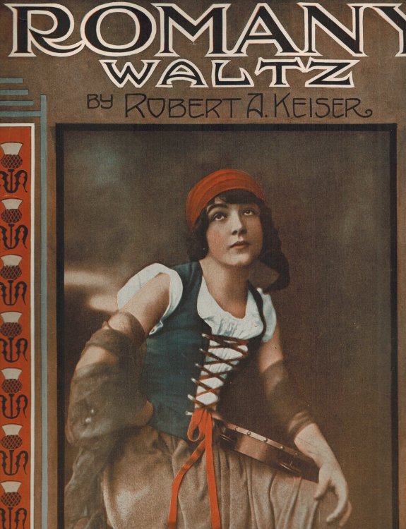 Romany Waltz - Vintage Sheet Music