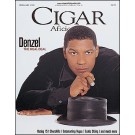 Cigar Aficionado Magazine Denzel Washington Cover February 1998