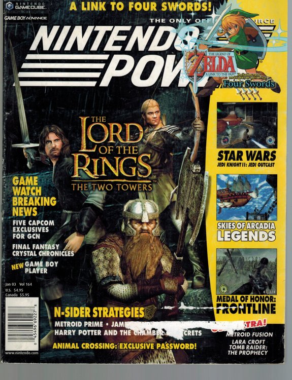 The Only Official Source Nintendo Power - Volume 164 - January 2003