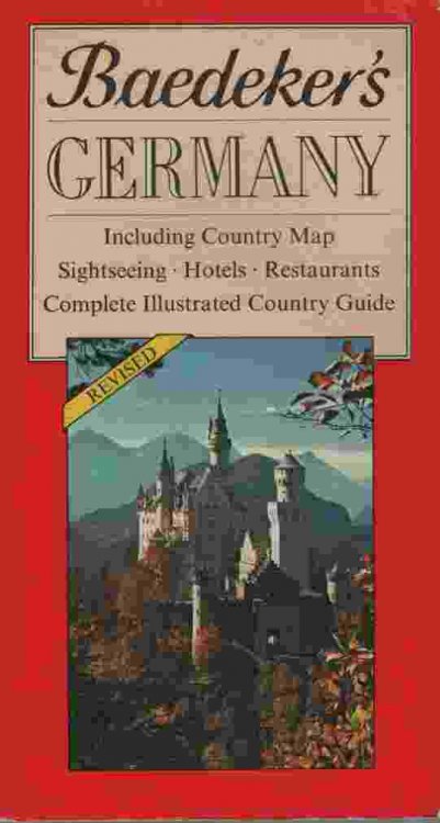 BAEDEKER'S GERMANY INCLUDING MAP