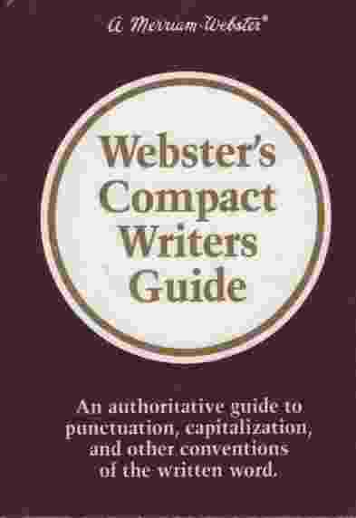 WEBSTER'S COMPACT WRITERS GUIDE