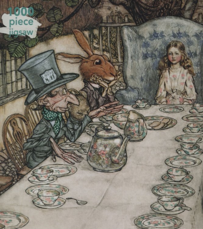 ALICE IN WONDERLAND TEA PARTY, 1000 PIECES