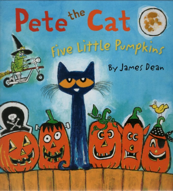PETE THE CAT FIVE LITTLE PUMPKINS