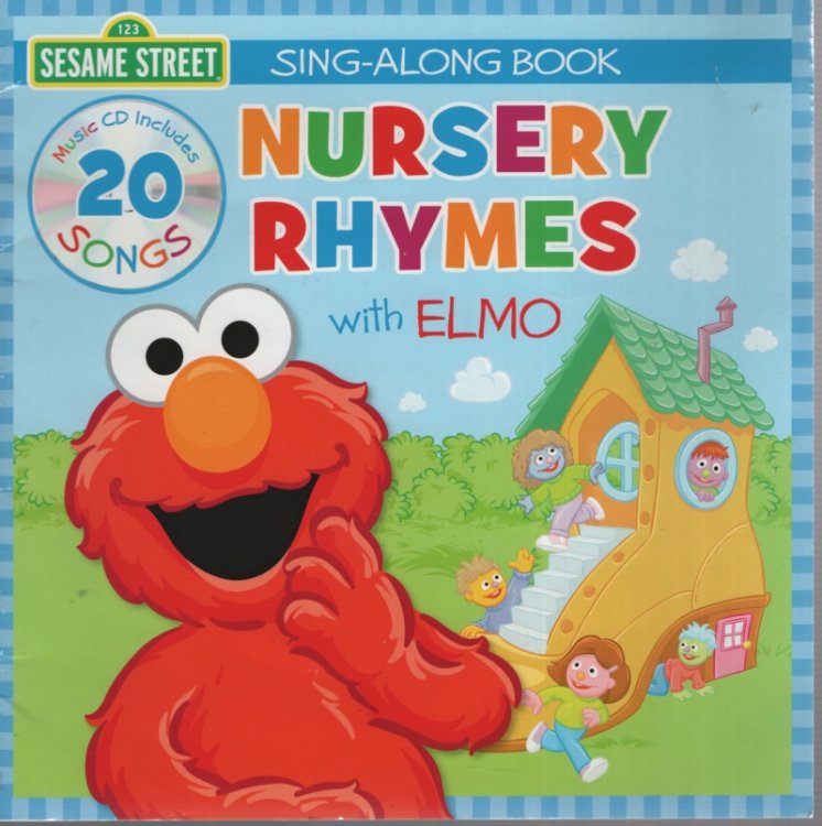 NURSERY RHYMES WITH ELMO, SING-ALONG BOOK WITH CD
