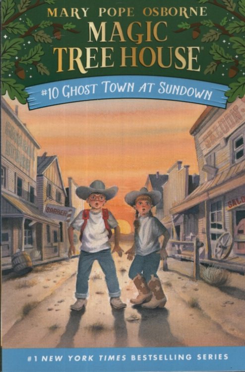 GHOST TOWN AT SUNDOWN